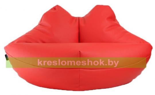Кресло мешок Губы экокожа (110 х 60 см)
