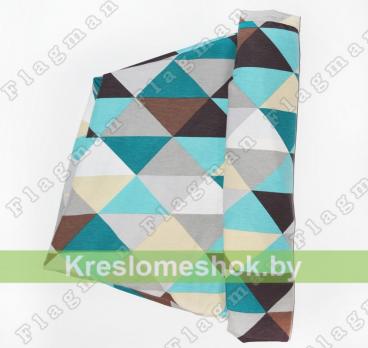 Наружный чехол для кресла мешка груши (макси) Ромб А03 Ч2.4-34 (скотчгард)