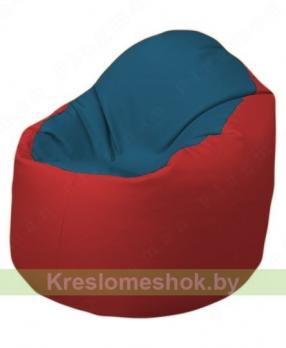 Кресло-мешок Браво Б1.3-F03F09 (синий - красный)