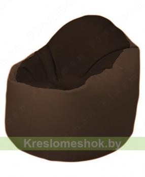 Кресло-мешок Браво Б1.3-F01F26 (темно-коричневый, коричневый)