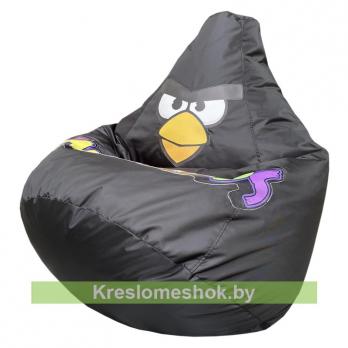 Кресло мешок Angry Birds (черный)