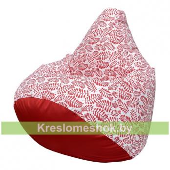 Кресло-мешок Груша Red - White